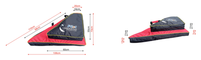 Pilot-RC J10(2.8M), FC1(3.0M) & 1/6 F16(2.4M)Wingbags
