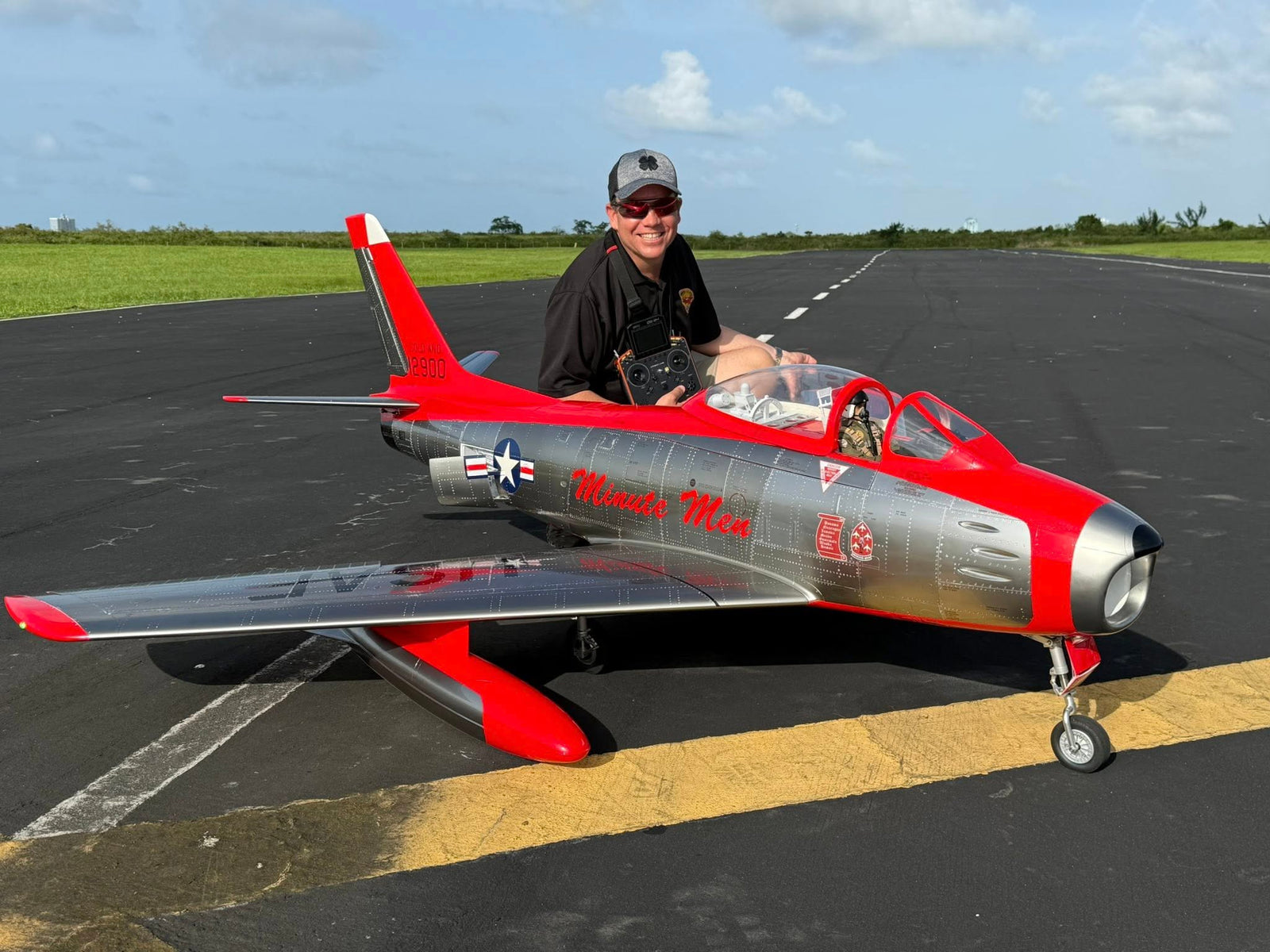 Global Aerojet Super Scale F-86F 2.3M (1/5) Sabre Turbine Jet