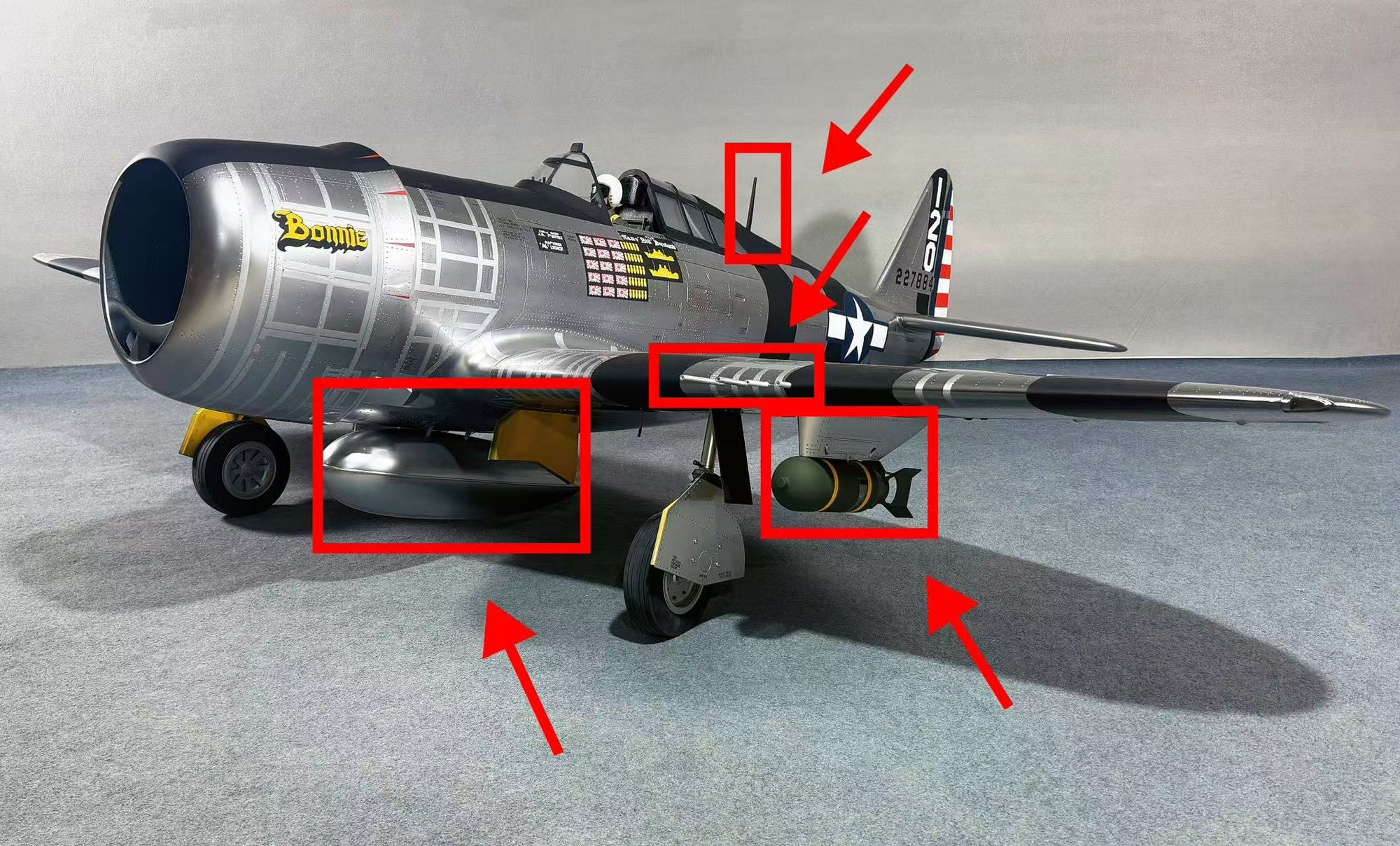 p-47 thunderbolt landing gear Global Warbirds P47 Thunderbolt