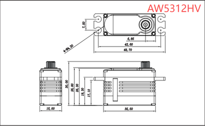 Aerojet Telemetric Servo - Mini AW5312HV