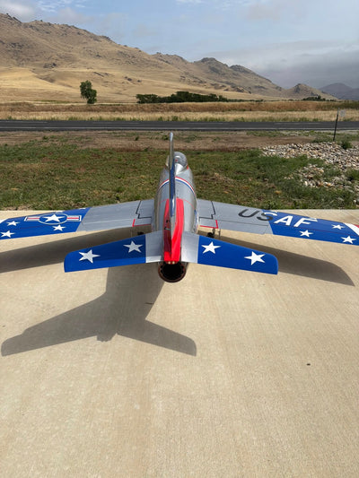 Global Aerojet Super Scale F-86F 3.1M (1/3.75) Turbine Jet