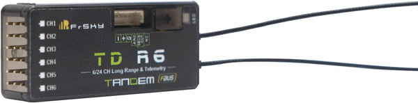 Frsky RECEIVERS 2.4GHZ 900MHZ TD R6 - Global Jet Club