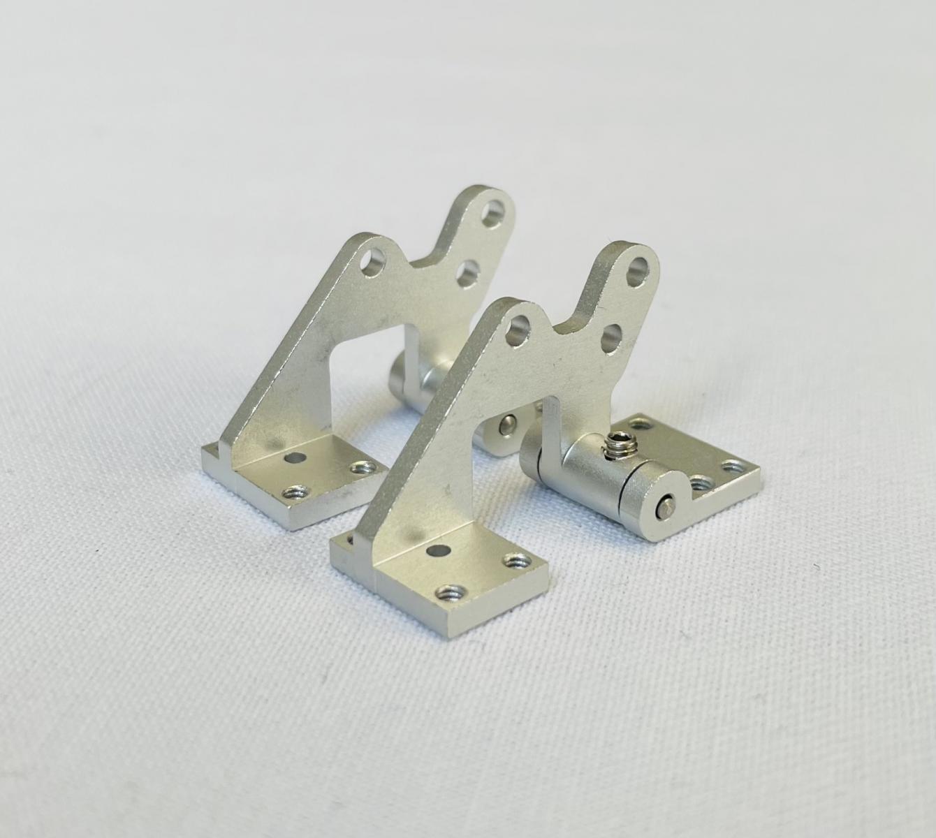 INTAIRCO CNC ALUMINIUM OFFSET DOOR HINGES PKT 2