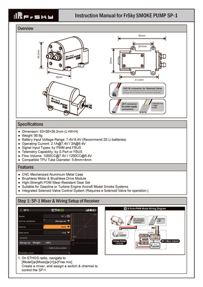 Frsky Smoke Pump SP-1