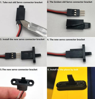 Pilot-RC Servo Connector Brackets