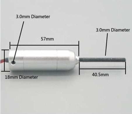JP Hobby ER-150 Alloy Electric Retract Motor(M3-M4,40mm-47mm),Nose Retract Motor(AJ F86F,F-16 1:6)