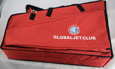 Global Jet Premium Wing Bags (Embroidered Logos)