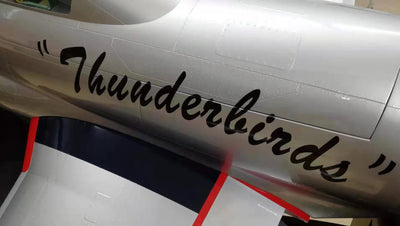GLOBAL AEROJET T-33 T-Birds Turbine Ready w/ Lights and Cockpit installed