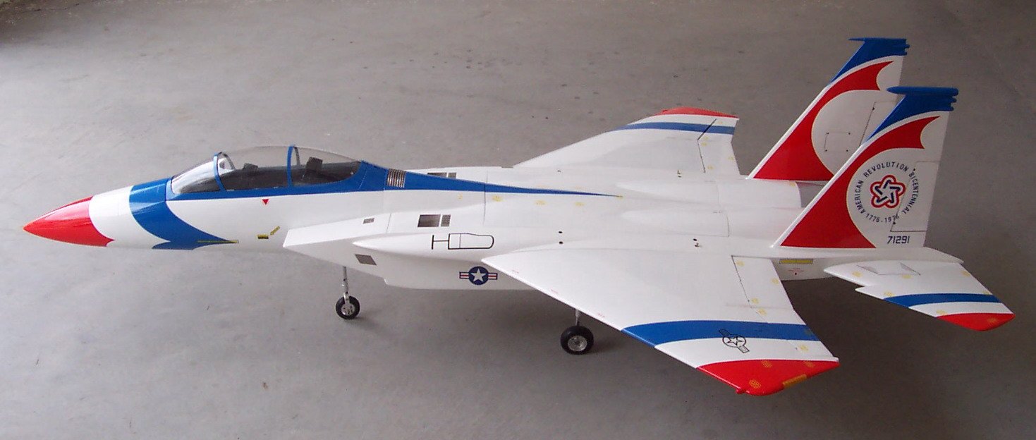 FeiBao F-15D Wingspan:55"(1400mm)