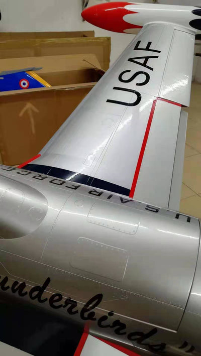 GLOBAL AEROJET T-33 T-Birds Turbine Ready w/ Lights and Cockpit installed