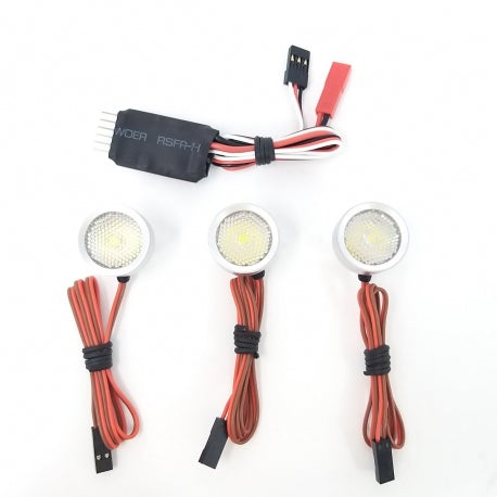 JP Hobby 3x Landing Gear Light Controller + Light units , Hummingbird