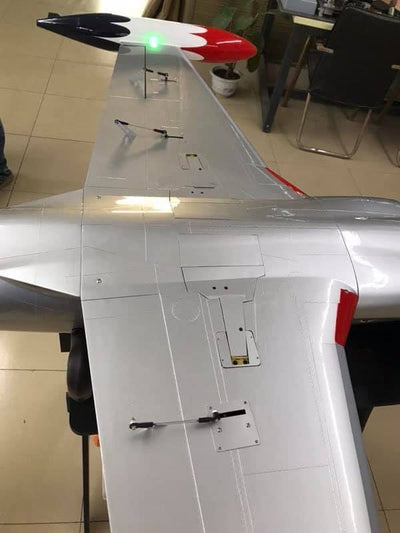 GLOBAL AEROJET T-33 T-Birds Turbine Ready w/ Lights and Cockpit installed