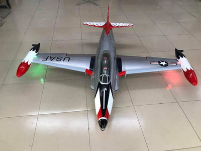 GLOBAL AEROJET T-33 T-Birds Turbine Ready w/ Lights and Cockpit installed