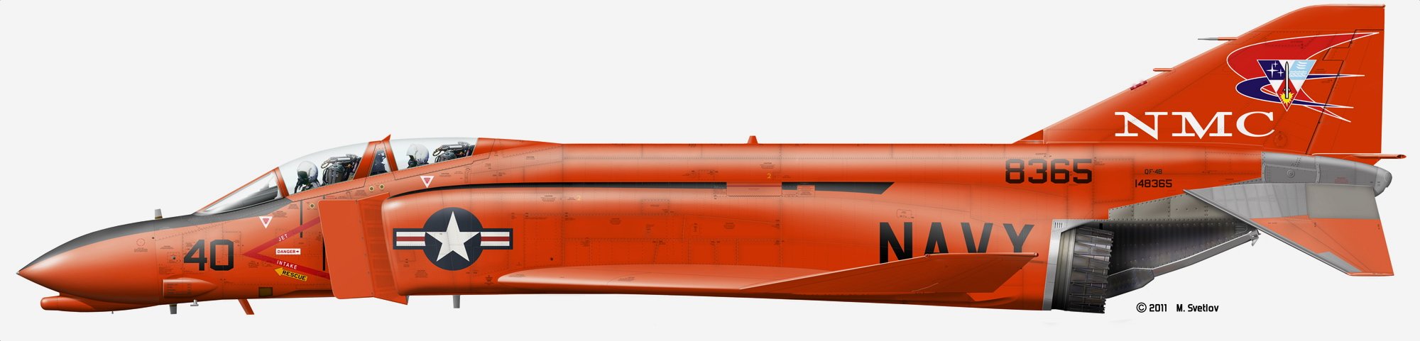 Skymaster F-4 Phantom C(E) ARF  - Scale 1:6 Wingspan: 82.7 ' (2100mm)