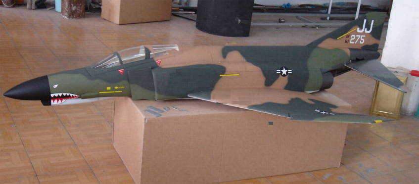 Skymaster F-4 Phantom C(E) ARF  - Scale 1:6 Wingspan: 82.7 ' (2100mm)