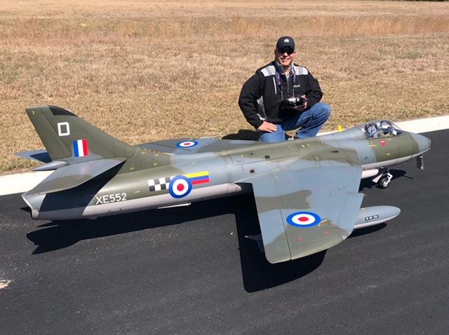 FeiBao Hawker Hunter Wingspan: 87 3/4"(2230mm)