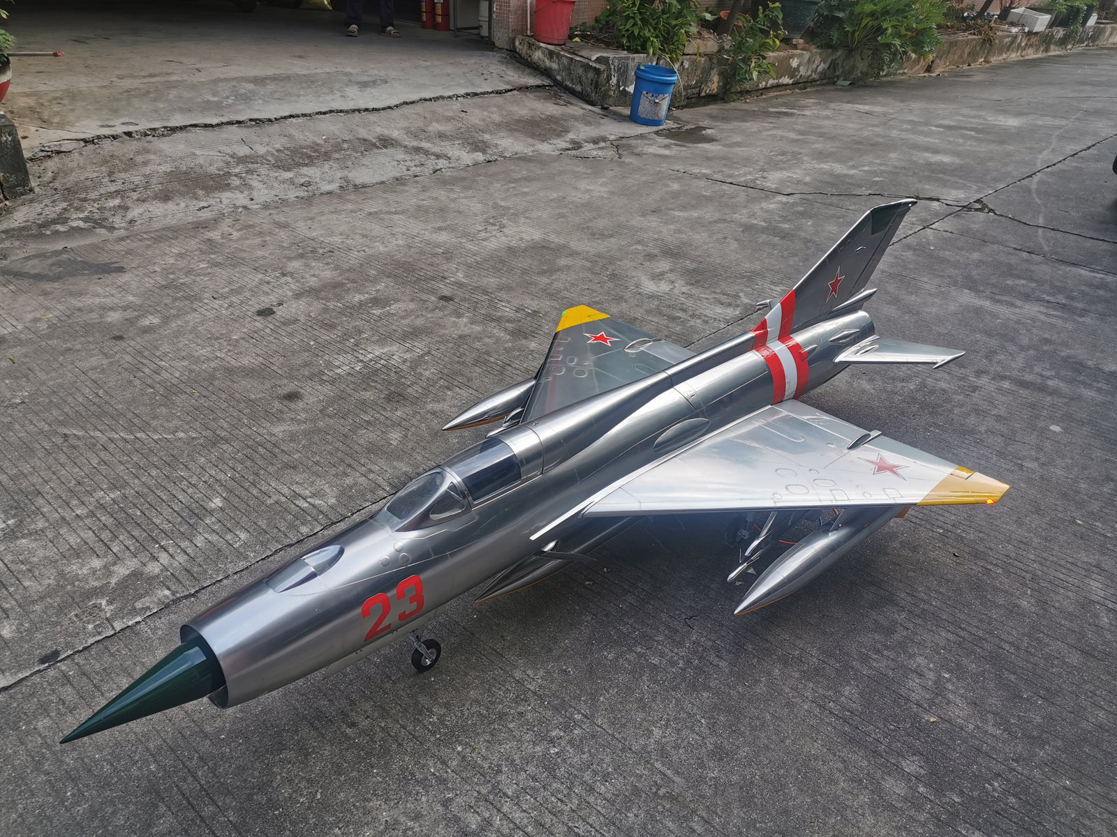 FeiBao MIG-21 Wingspan: 55 1/4"(1400mm)
