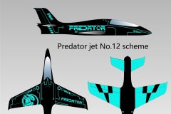 Pilot-RC PREDATOR 2.2m (90")